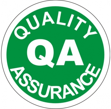 Quality Assurance Sticker