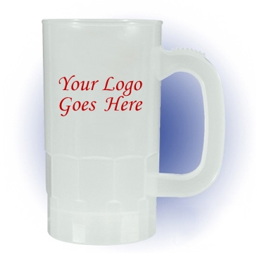14 oz. Nite-Glow Beer Stein (1 Side), Full Color Digital
