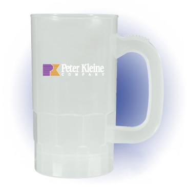 14 oz. Nite-Glow Beer Stein (1 Side), Full Color Digital