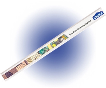 Enamel Finish Carpenter Pencils, Full Color Digital