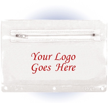 Premium Translucent Vinyl Zippered Pack, Full Color Digital