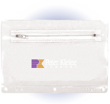 Premium Translucent Vinyl Zippered Pack, Full Color Digital