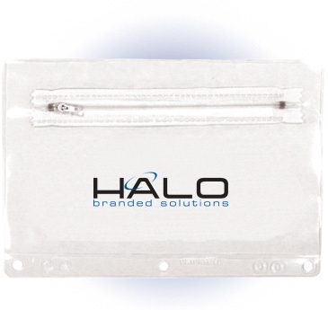 Premium Translucent Vinyl Zippered Pack, Full Color Digital