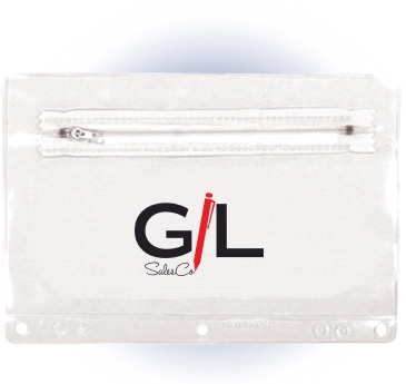 Premium Translucent Vinyl Zippered Pack, Full Color Digital