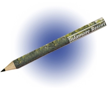 Round Golf Pencils, Full Color Digital