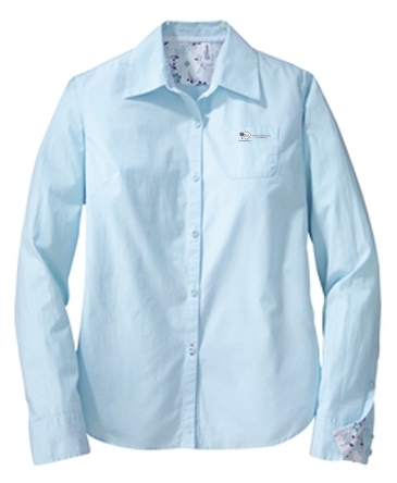 Ladies Brushed Cotton Shirt W/Pocket
