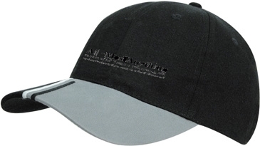 Brushed Cotton With Tri-Colored Peak