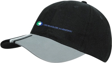 Brushed Cotton With Tri-Colored Peak