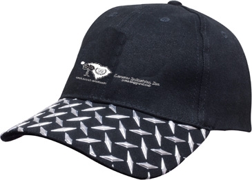 Brushed Heavy Cotton with Checker Plate on Peak