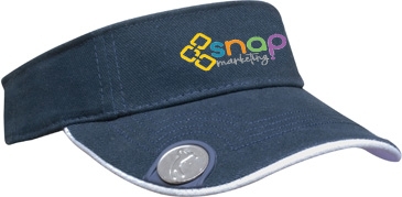 Brushed Heavy Cotton with Magnetic Ball Marker on Peak