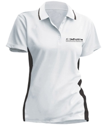 Women's Color Blocked Wicking Polo