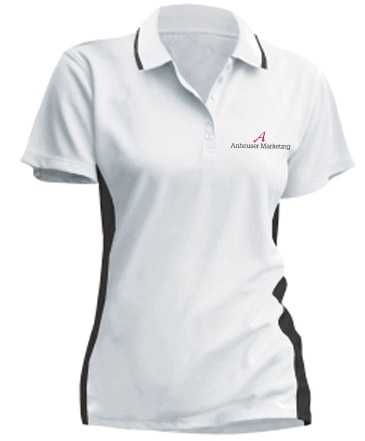 Women's Color Blocked Wicking Polo