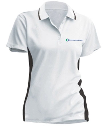 Women's Color Blocked Wicking Polo