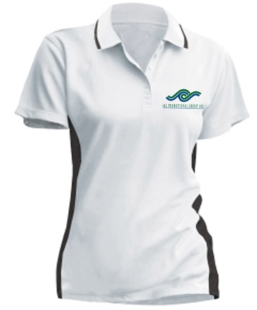 Women's Color Blocked Wicking Polo