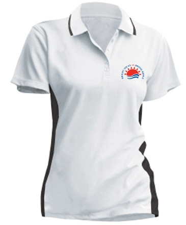 Women's Color Blocked Wicking Polo