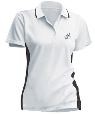 Women's Color Blocked Wicking Polo