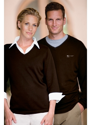 Jockey Men`s Fine Gauge Tipped V-Neck Sweater