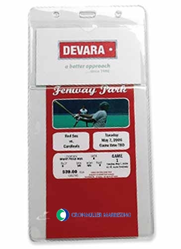 Event Card Holder w/ Business Card Slot