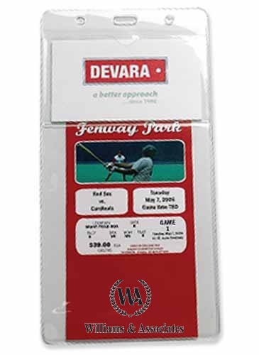 Event Card Holder w/ Business Card Slot