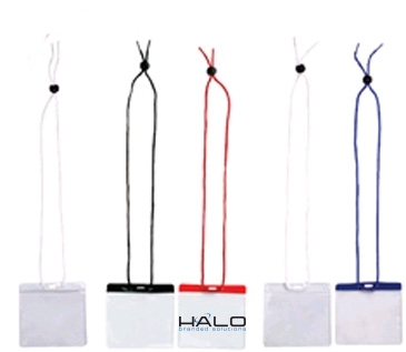 Large Horizontal Corded Card Holder