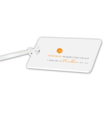 Rectangle Luggage Tag with Digital Imprint
