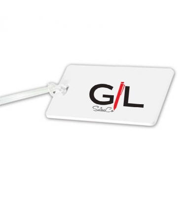 Rectangle Luggage Tag with Digital Imprint