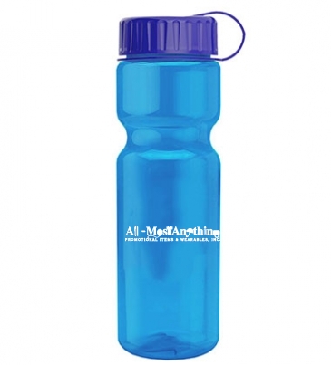 Champion - 28 oz. Trans. Bottle-Tethered Lid