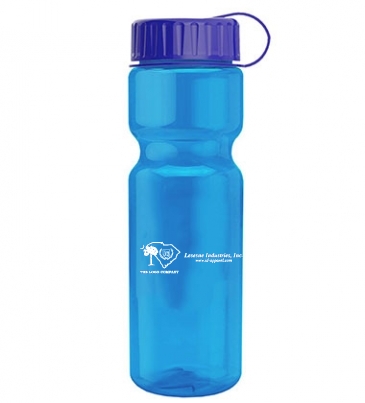 Champion - 28 oz. Trans. Bottle-Tethered Lid