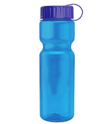 Champion - 28 oz. Trans. Bottle-Tethered Lid