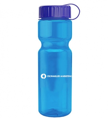 Champion - 28 oz. Trans. Bottle-Tethered Lid