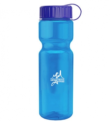 Champion - 28 oz. Trans. Bottle-Tethered Lid