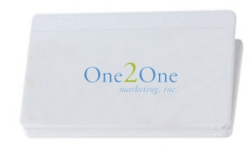 4" Memo Clip - 4c Digital Imprint