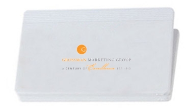 4" Memo Clip - 4c Digital Imprint