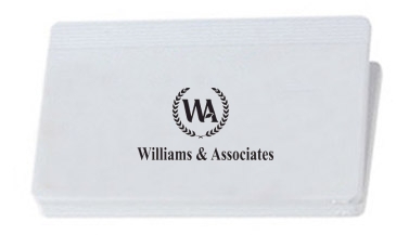 4" Memo Clip - 4c Digital Imprint