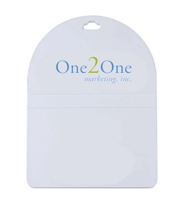 Oval Top Golf Bag Tag