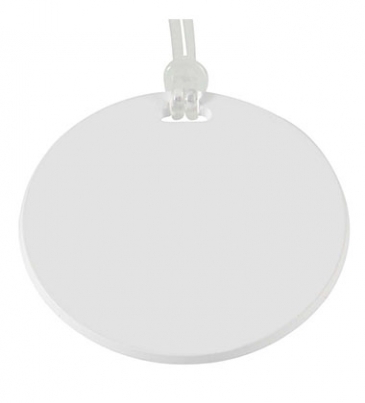 Round Digital Luggage Tag