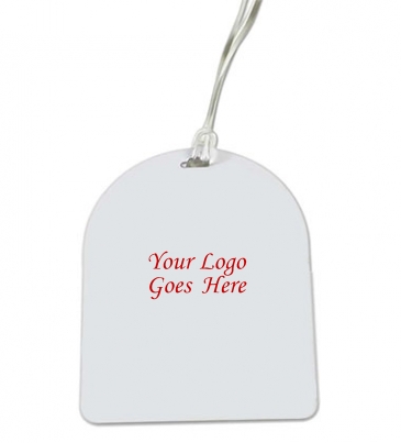 Oval Top Golf Tag - 4c Digital Imprint