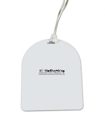Oval Top Golf Tag - 4c Digital Imprint