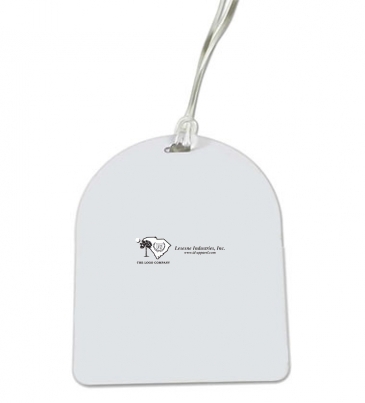 Oval Top Golf Tag - 4c Digital Imprint