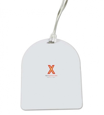 Oval Top Golf Tag - 4c Digital Imprint