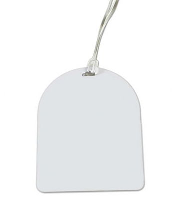 Oval Top Golf Tag - 4c Digital Imprint