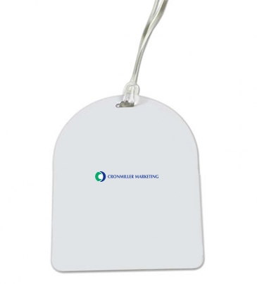 Oval Top Golf Tag - 4c Digital Imprint