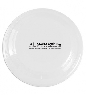 9" Flyer White - 4c Digital Imprint