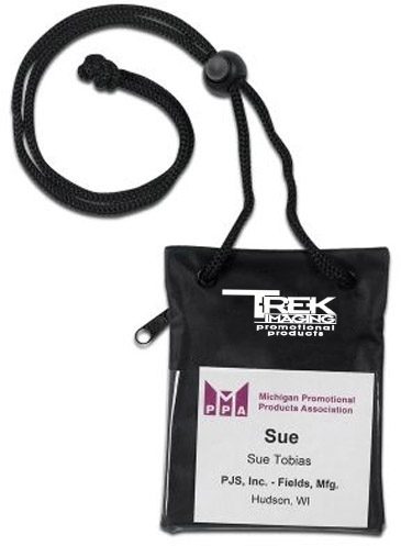Trade Show Badge Pouch