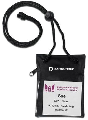 Trade Show Badge Pouch