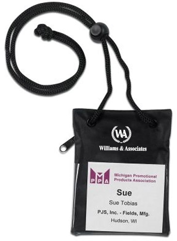 Trade Show Badge Pouch