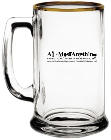 15 oz. Glass Tankard
