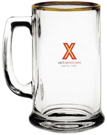 15 oz. Glass Tankard