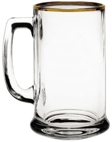 15 oz. Glass Tankard