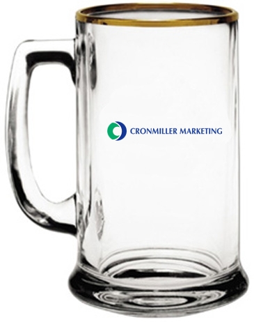 15 oz. Glass Tankard